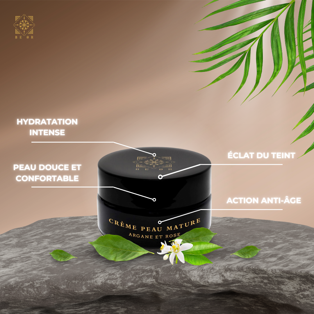 Peau Mature Argane et Rose